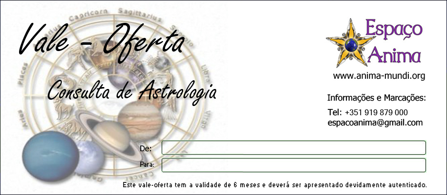 Curso Astrologia - Cheque brinde